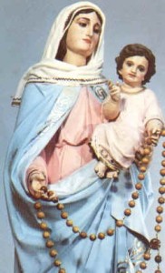 NUESTRA SEÑORA DEL ROSARIO 7 DE OCTUBRE