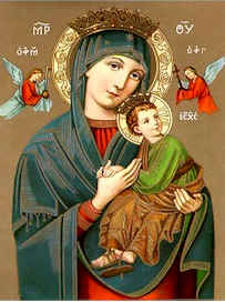 VIRGEN DEL PERPETUO SOCORRO 27 DE JUNIO