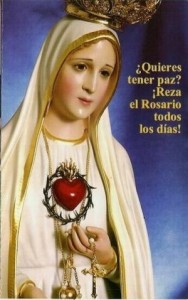 ORACIÓN DEL SANTO PADRE FRANCISCO A LA VIRGEN DE FÁTIMA