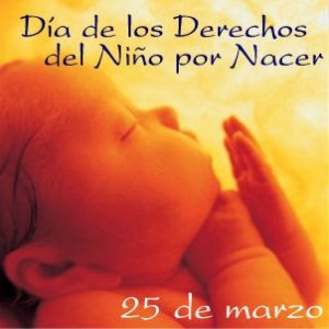 DÍA DEL NIÑO POR NACER