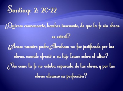 SANTIAGO 2:20-22