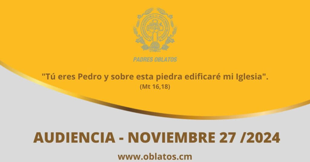 AUDIENCIA NOVIEMBRE 27 2024