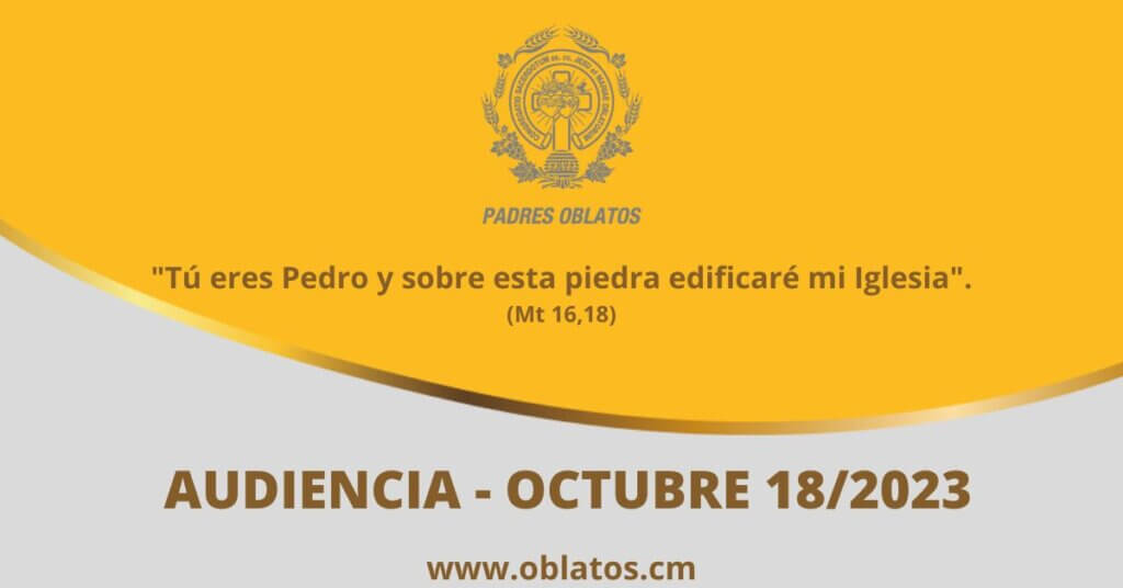 AUDIENCIA OCTUBRE 18 2023