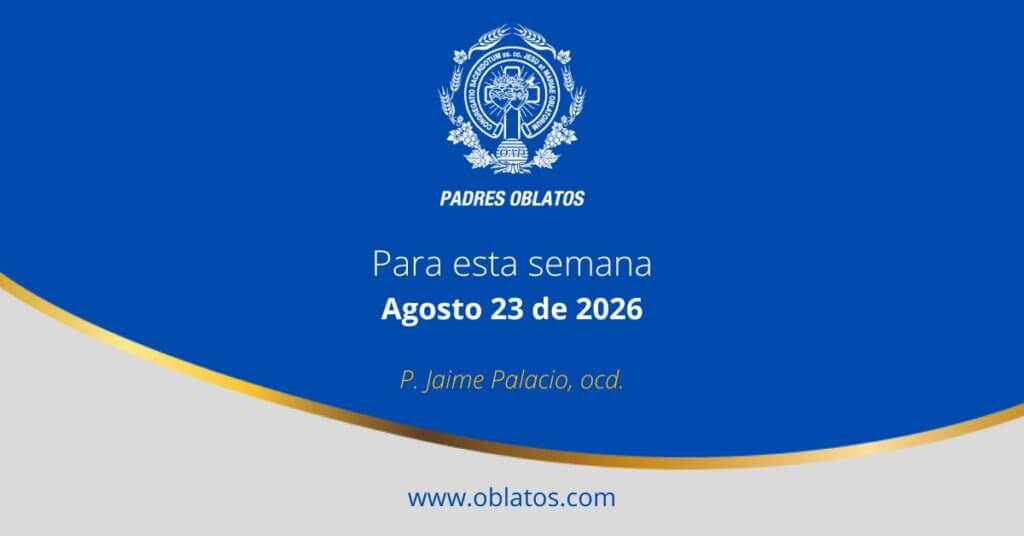 Para esta semana agosto 23 de 2026