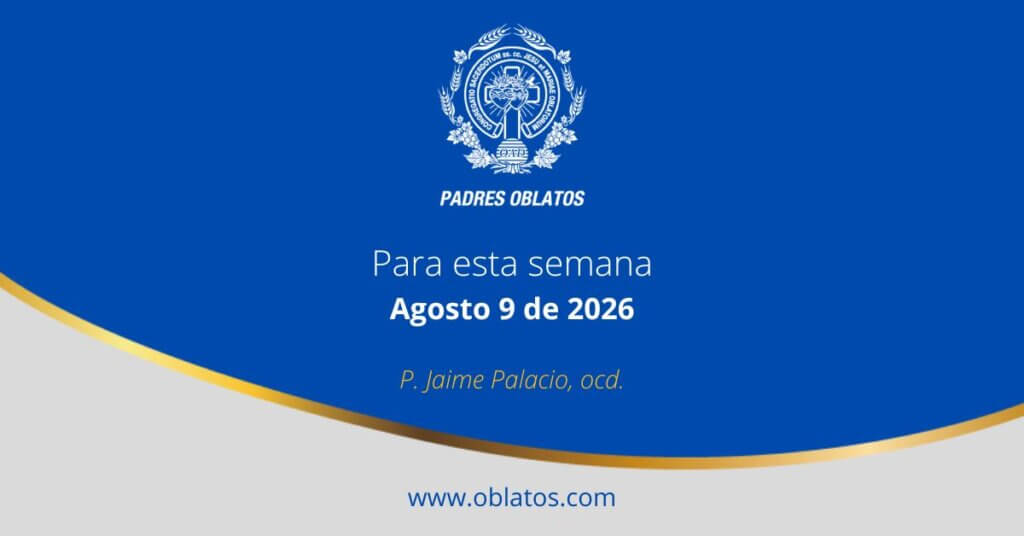 Para esta semana agosto 9 de 2026