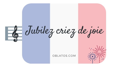 JUBILEZ CRIEZ DE JOIE