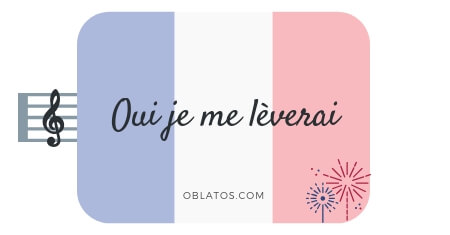 OUI JE ME LÈVERAI CHANT