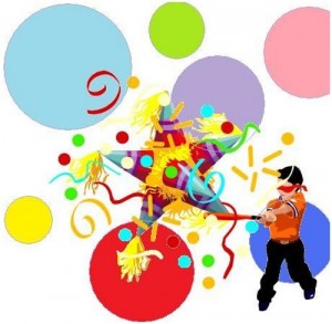 PIÑATA NAVIDEÑA