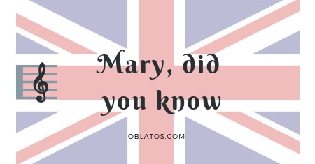 MARY DID YOU KNOW