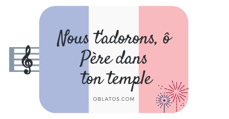 NOUS T'ADORONS Ô PÈRE DANS TON TEMPLE