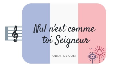 NUL N'EST COMME TOI SEIGNEUR