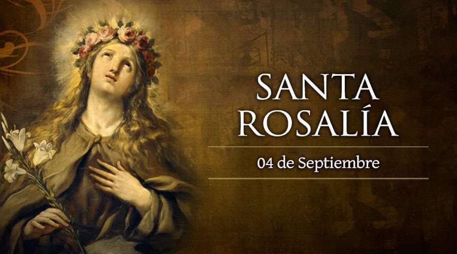 SANTA ROSALÍA 4 DE SEPTIEMBRE