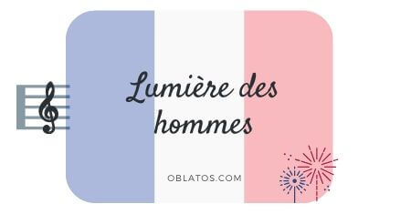 LUMIÈRE DES HOMMES