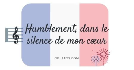 HUMBLEMENT DANS LE SILENCE DE MON COEUR