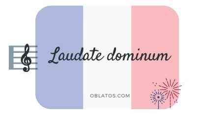 LAUDATE DOMINUM