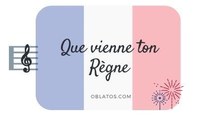 QUE VIENNE TON RÈGNE