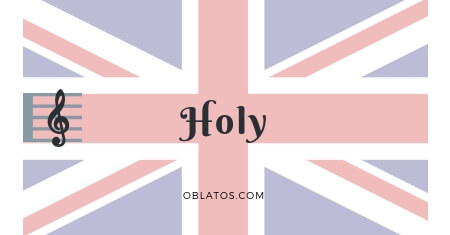 HOLY - SONG