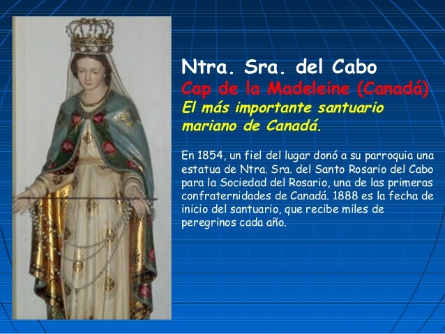 NUESTRA SEÑORA DEL CABO 15 DE AGOSTO