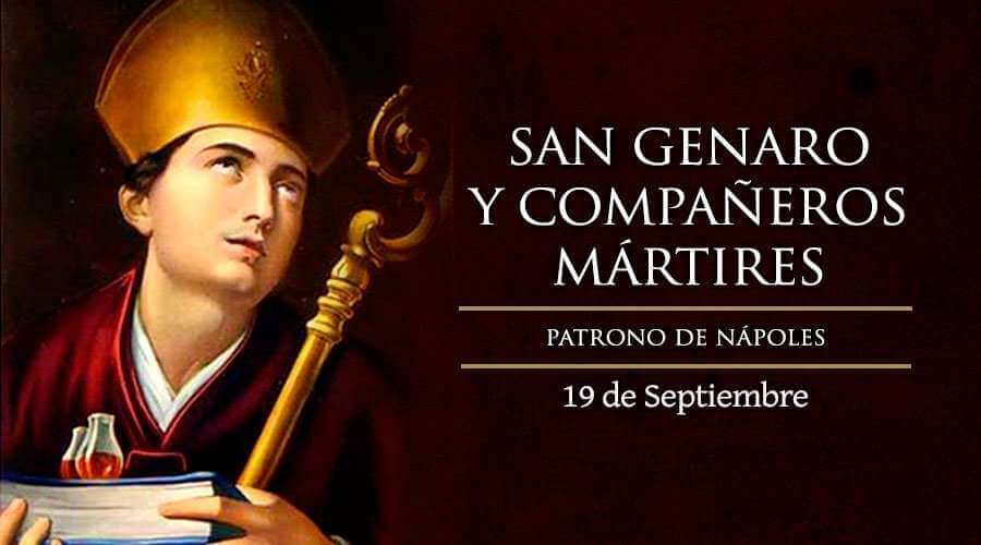 SAN GENARO 19 DE SEPTIEMBRE