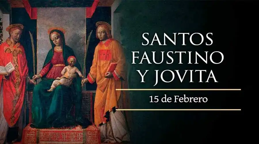 SANTOS FAUSTINO Y JOVITA 15 DE FEBRERO