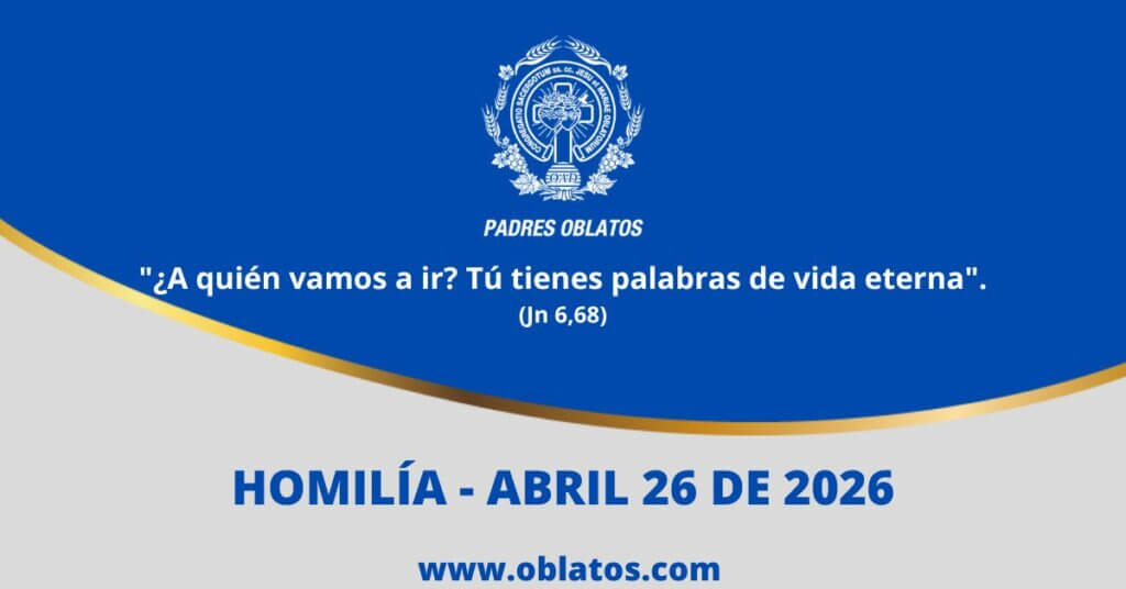 Homilía abril 26 de 2026
