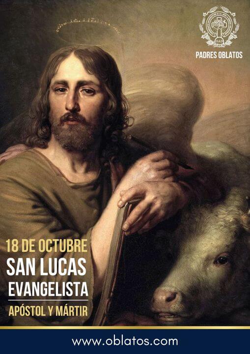 SAN LUCAS EVANGELISTA 18 DE OCTUBRE